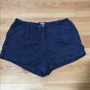 Women's Navy Shorts